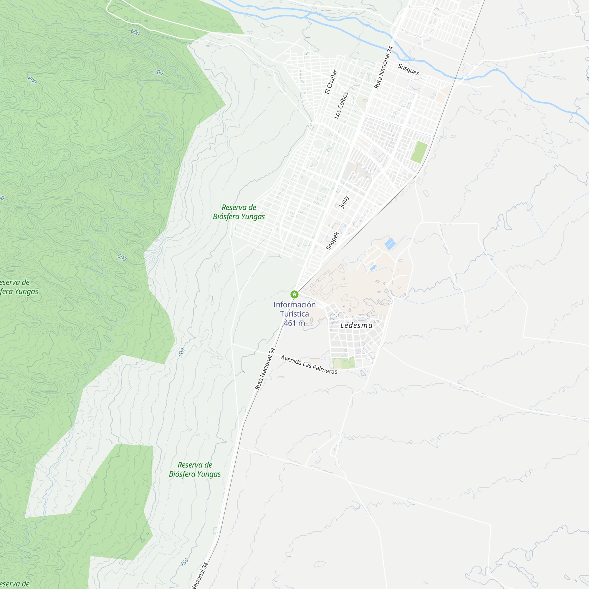 Información Turística map