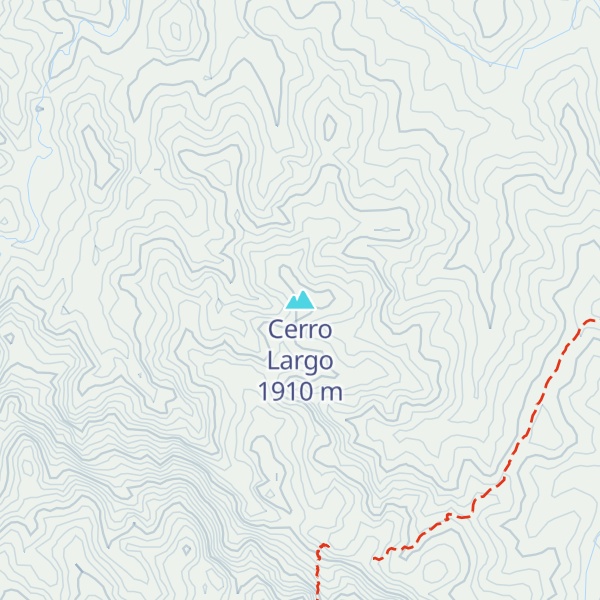 Map of Cerro Largo