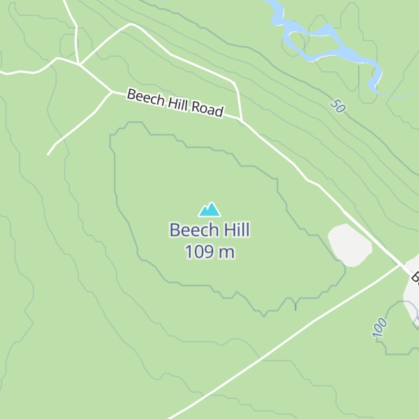 Map of Beech Hill