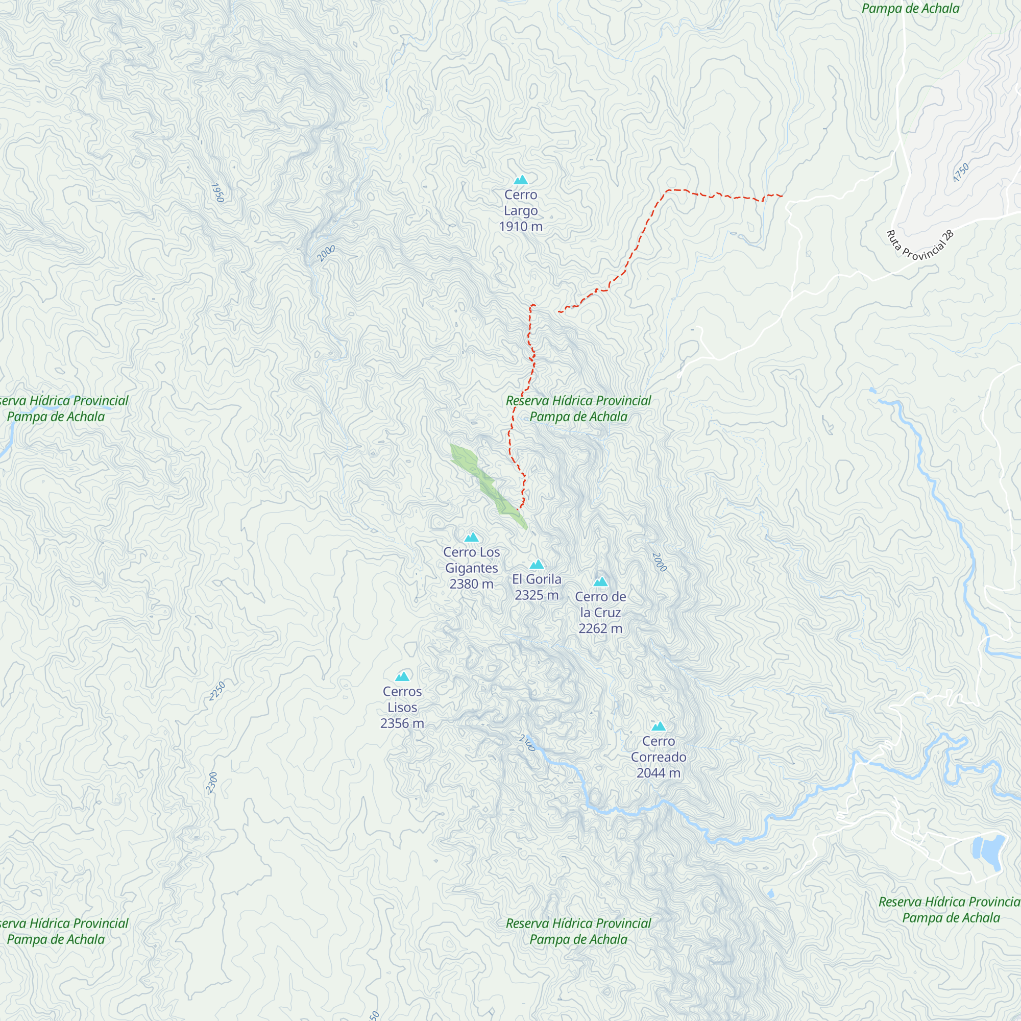 Refugio Aurelio Castelli map