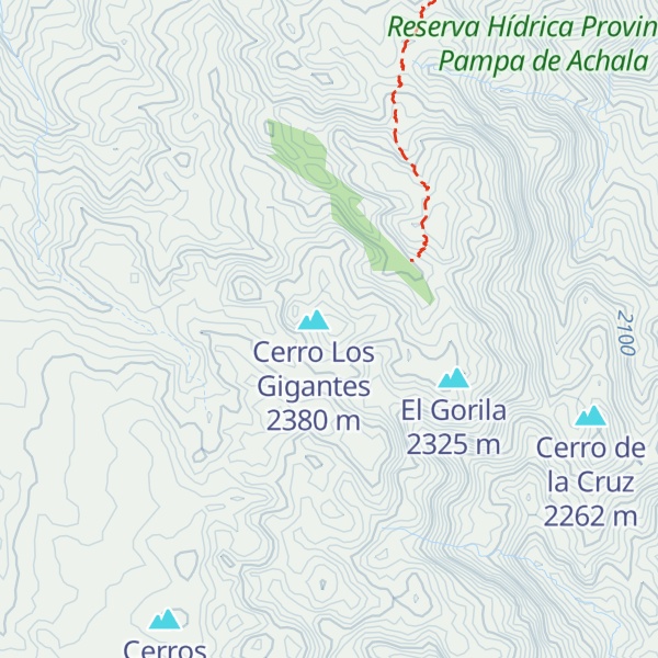 Map of Cerro Mogote