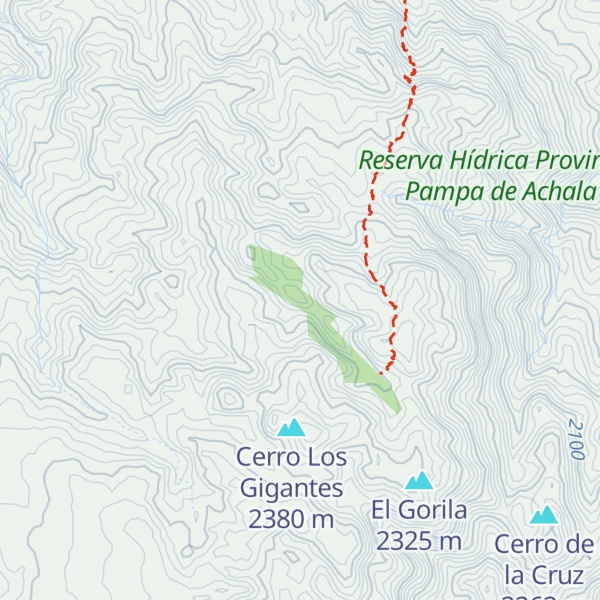 Map of Refugio Rafael uarez
