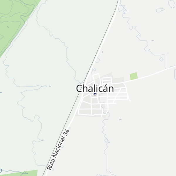 Map of Gruchali Grupo Chalican