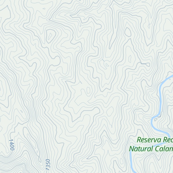 Map of Cerro Los Barriales