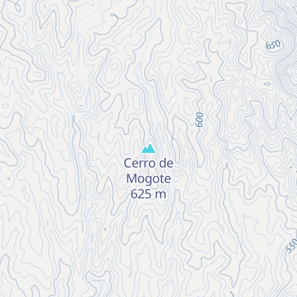 Map of Cerro de Mogote