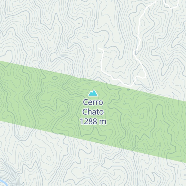 Map of Cerro Chato