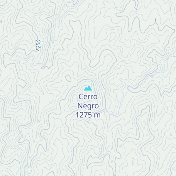 Map of Cerro Negro