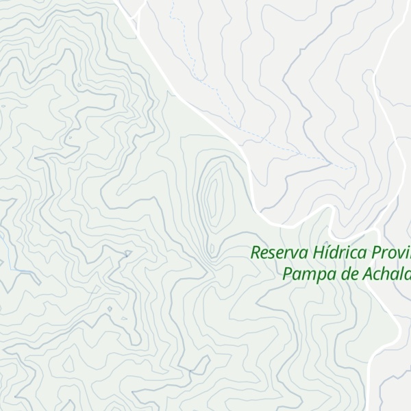 Map of Sierra Nevada
