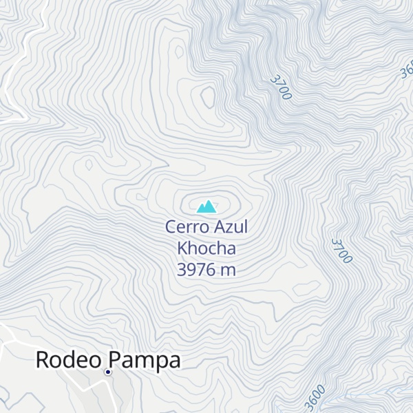 Map of Cerro Azul Khocha