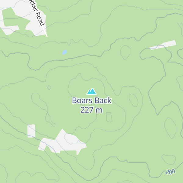 Map of Boars Back