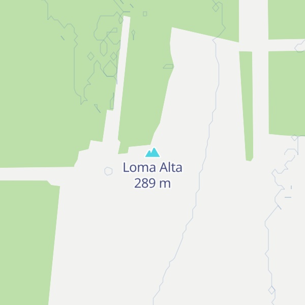 Map of Loma Alta