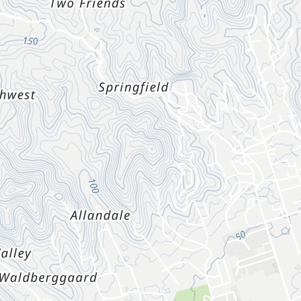 Map of Mount McWilliam