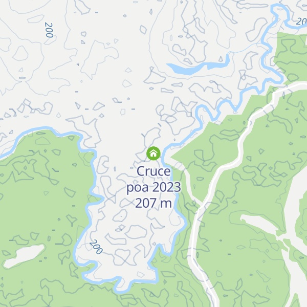 Map of Cruce poa 2023