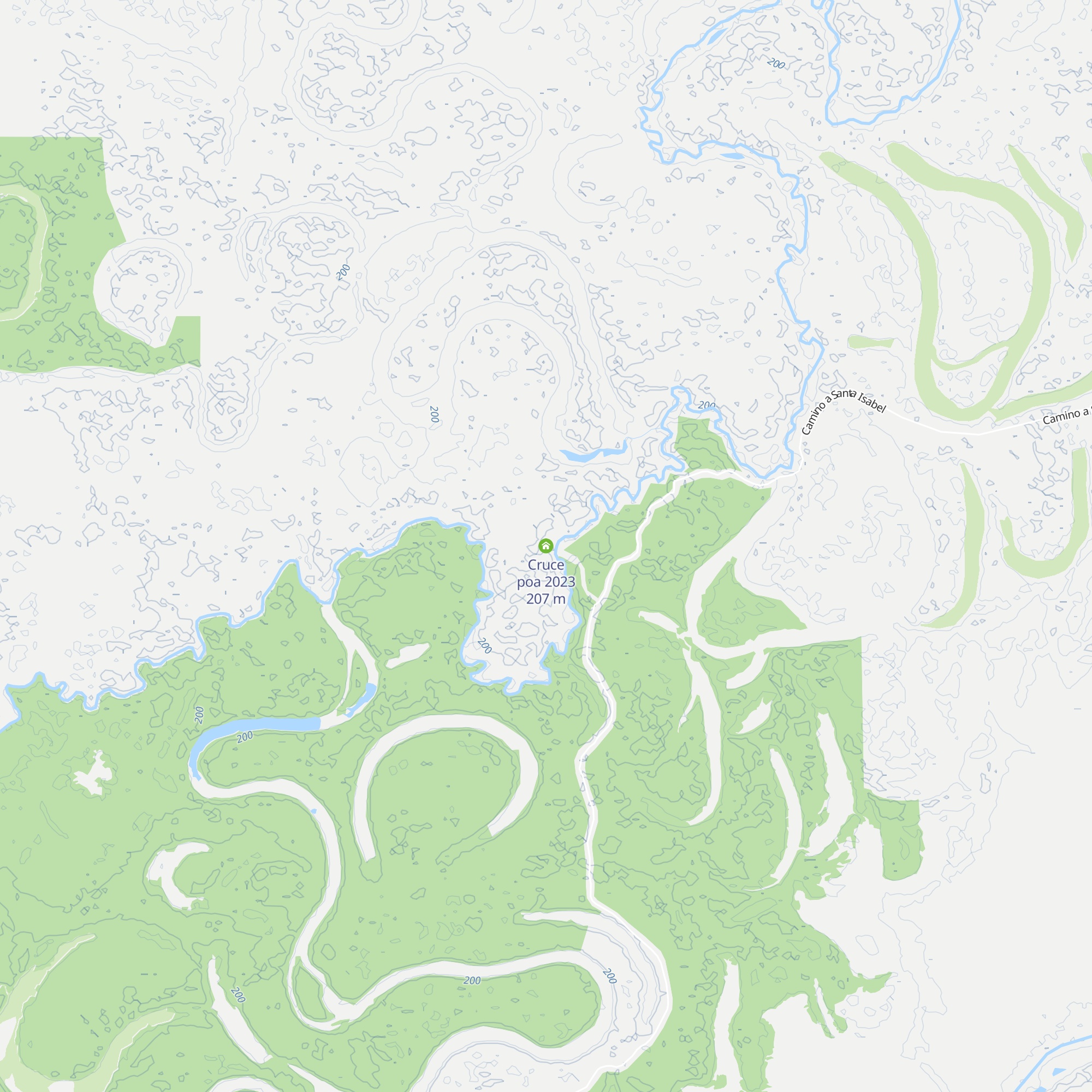 Cruce poa 2023 map