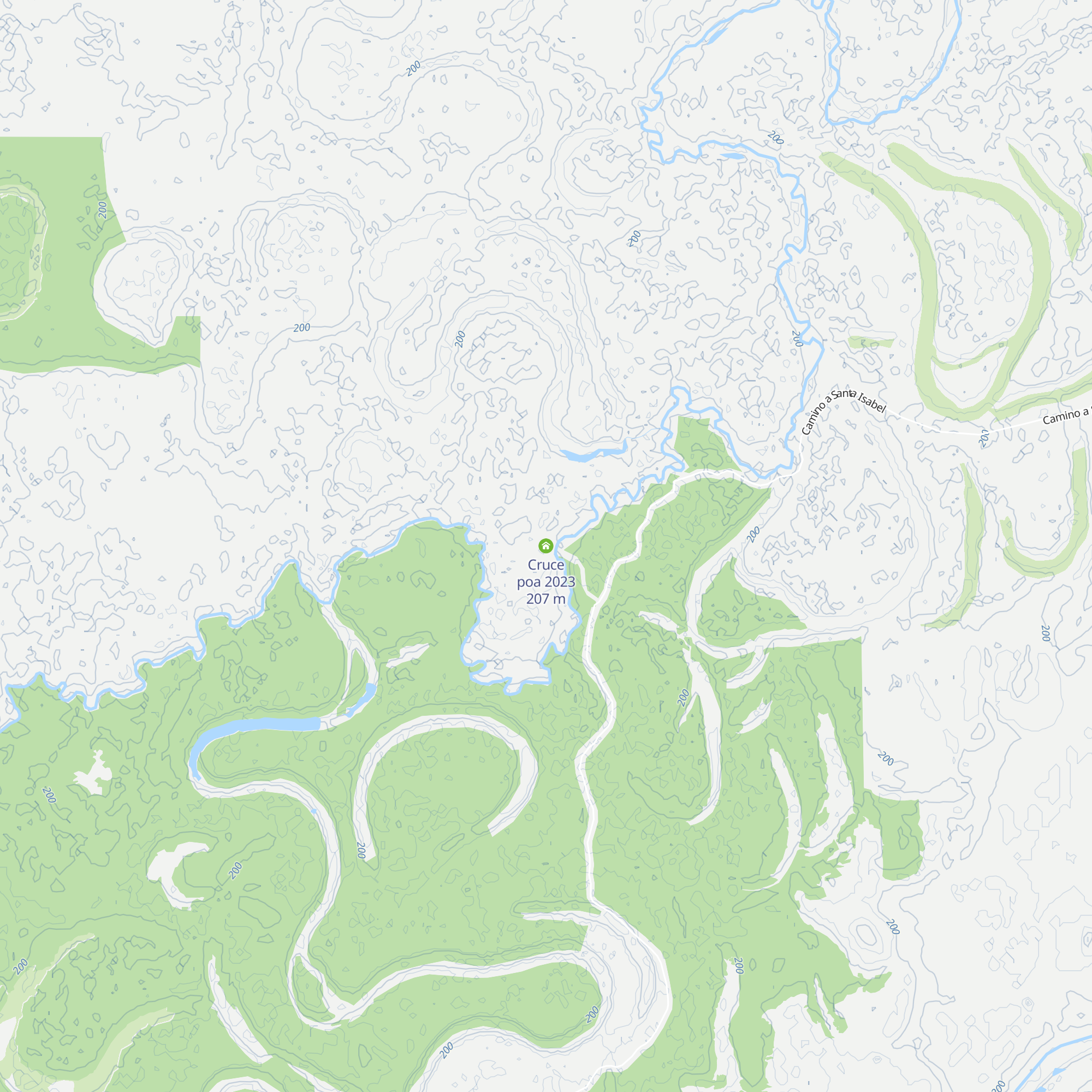 Cruce poa 2023 map