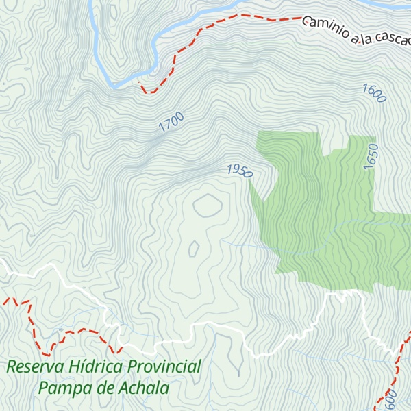Map of Cerro Mesilla