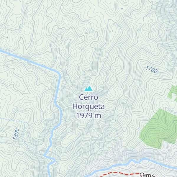 Map of Cerro Horqueta