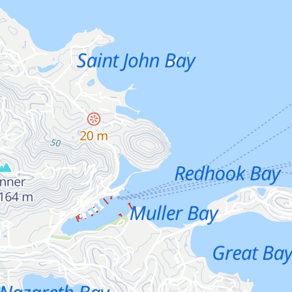 Map of Redhook Hill