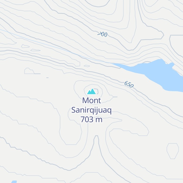 Map of Mont Sanirqijuaq