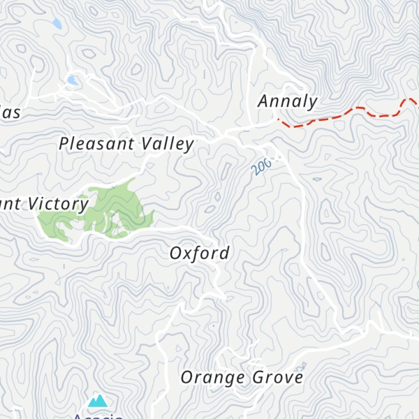 Map of Oxford Hill