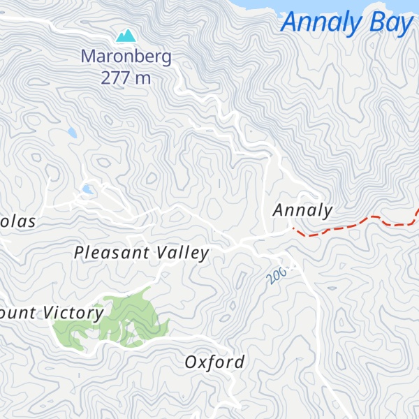 Map of Rose Hill