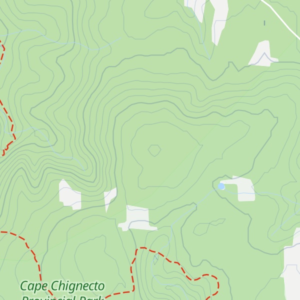 Map of New Yarmouth Mountain