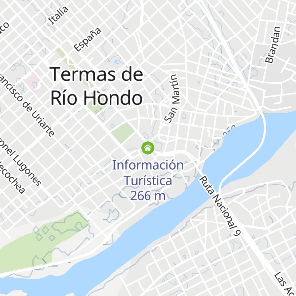 Map of Información Turística