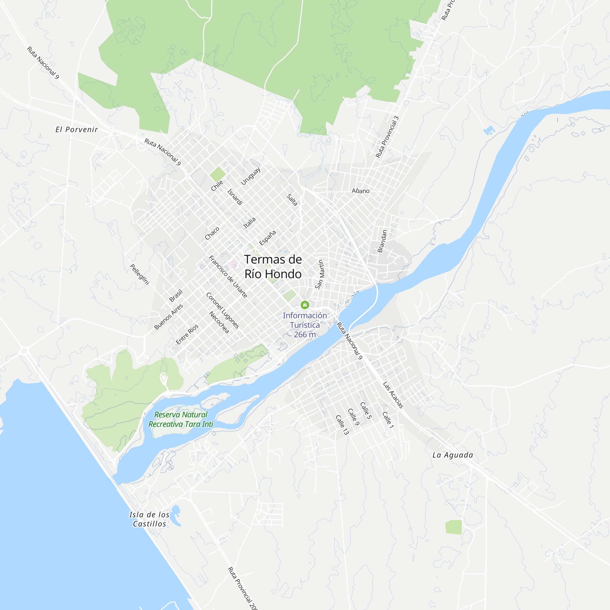 Información Turística map