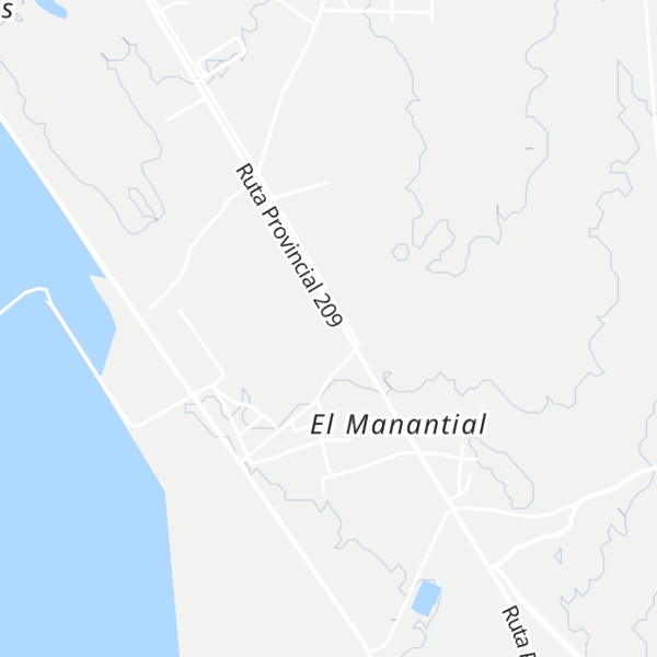 Map of Cabañas Rio Hondo