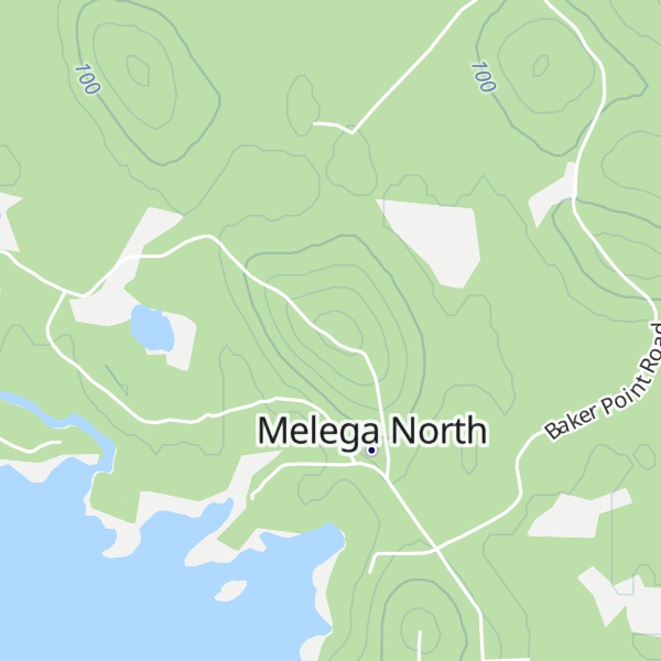 Map of Butler Hill