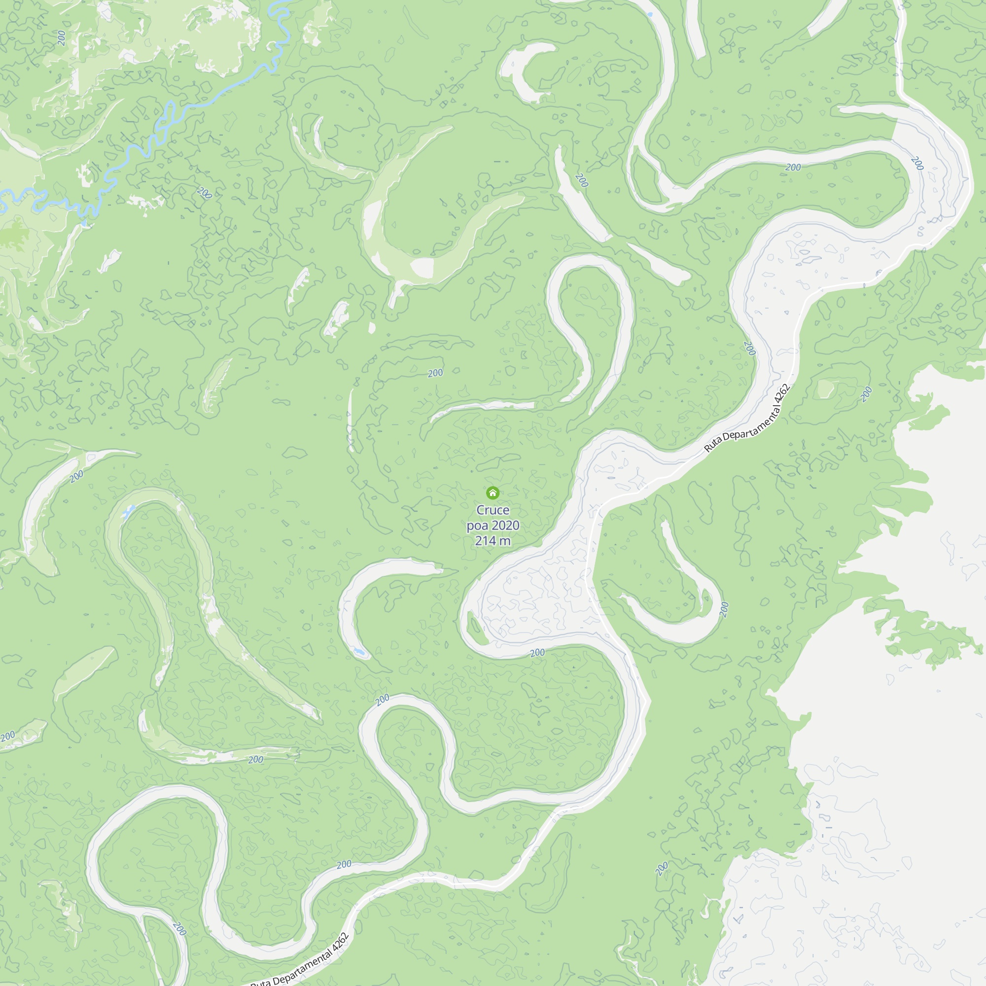 Cruce poa 2020 map