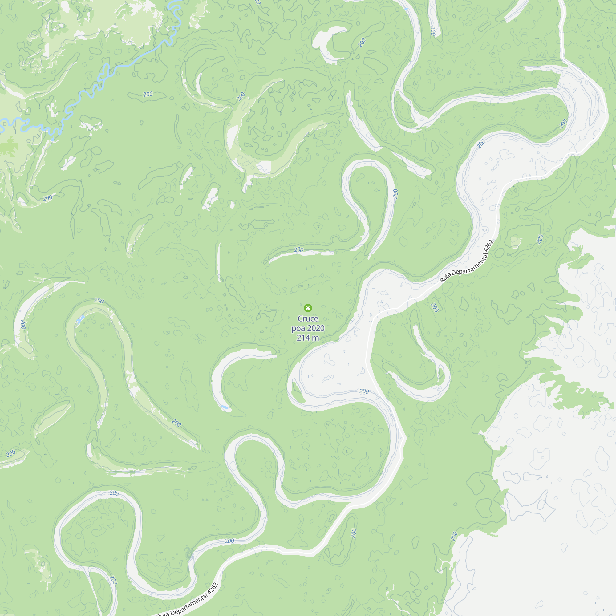 Cruce poa 2020 map