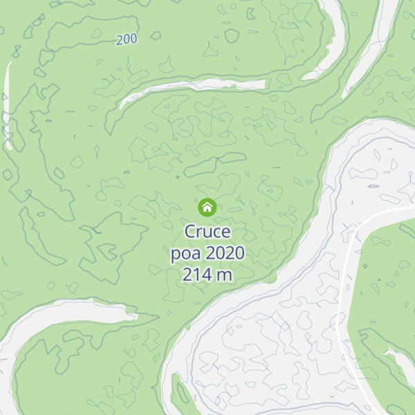 Map of Cruce poa 2020