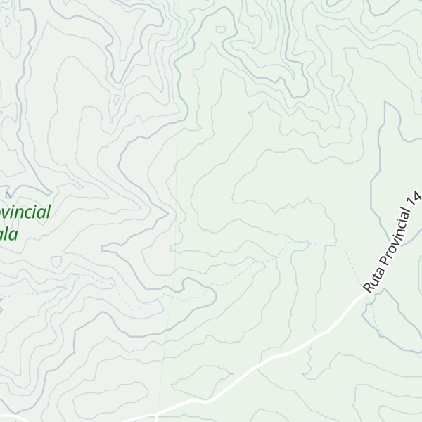 Map of Sierra Grande