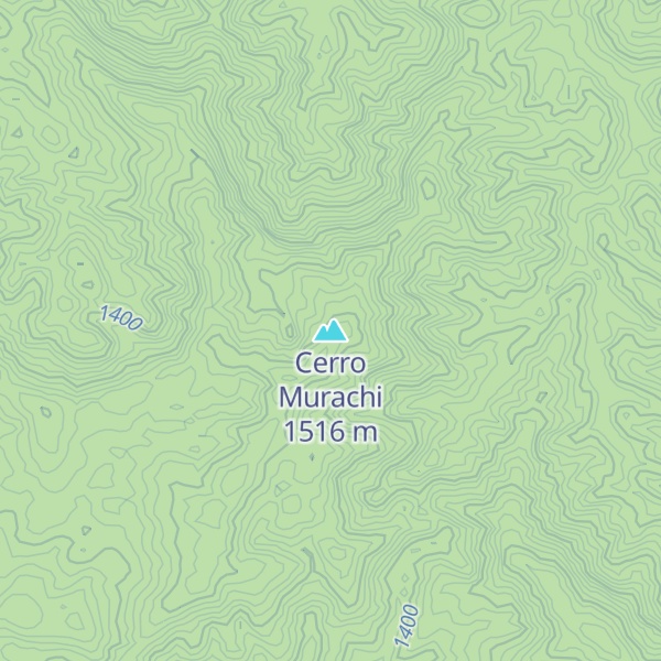 Map of Cerro Murachi