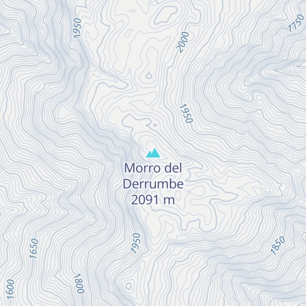 Map of Morro del Derrumbe