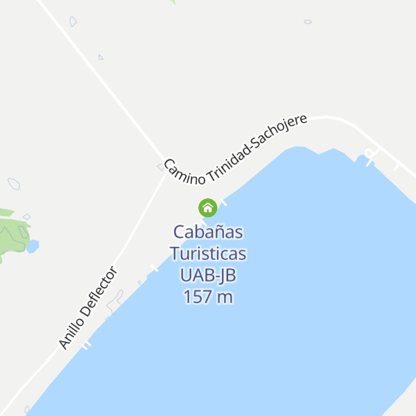 Map of Cabañas Turisticas UAB-JB