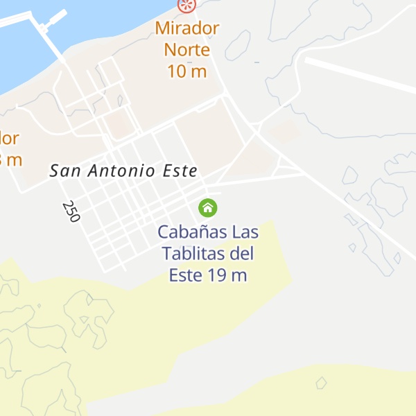 Map of Cabañas Las Tablitas del Este