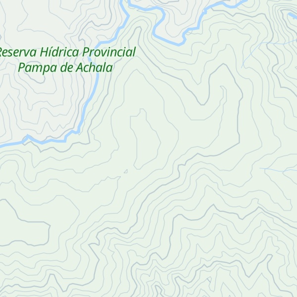 Map of El Alto del Chicharon (Punto Trigonometrico #4)