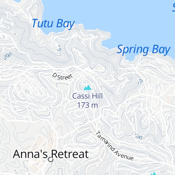 Map of Cassi Hill