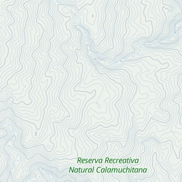Map of Cerros Ásperos