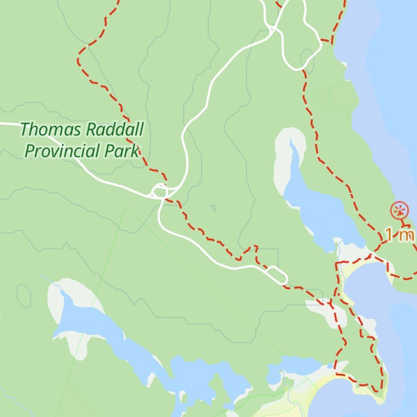 Map of Goose Hills