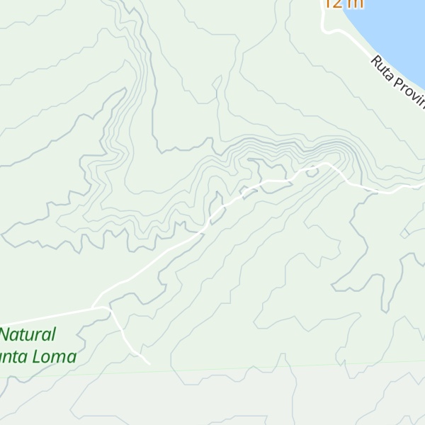 Map of Cerro Avanzado