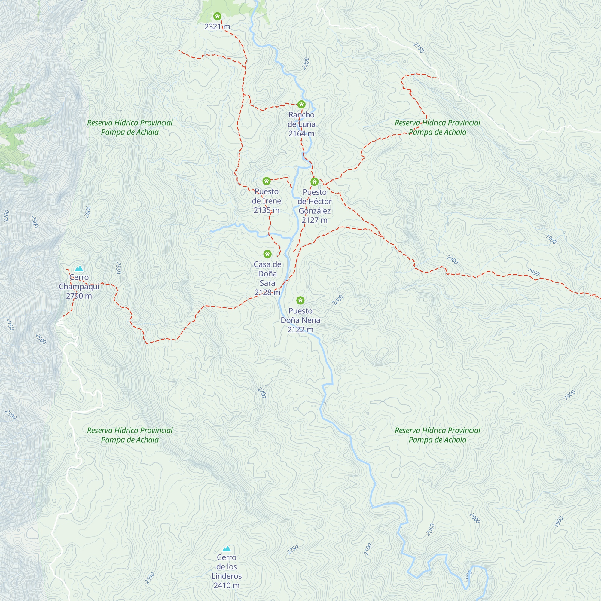 Puesto Doña Nena map