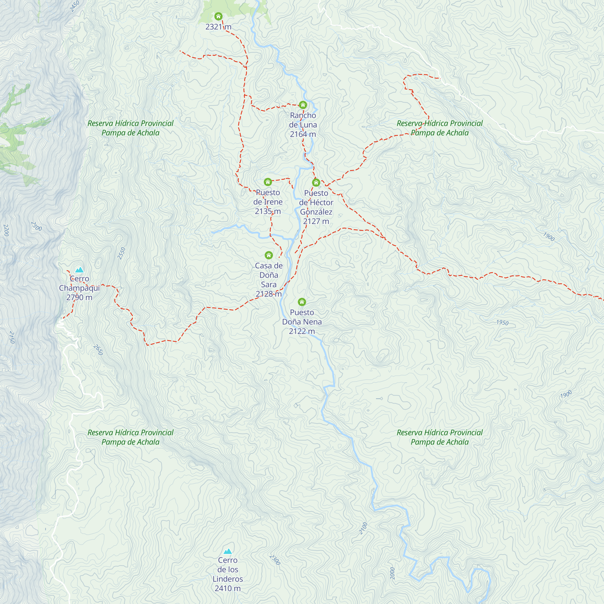 Puesto Doña Nena map