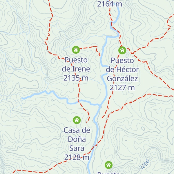 Map of Los Soles