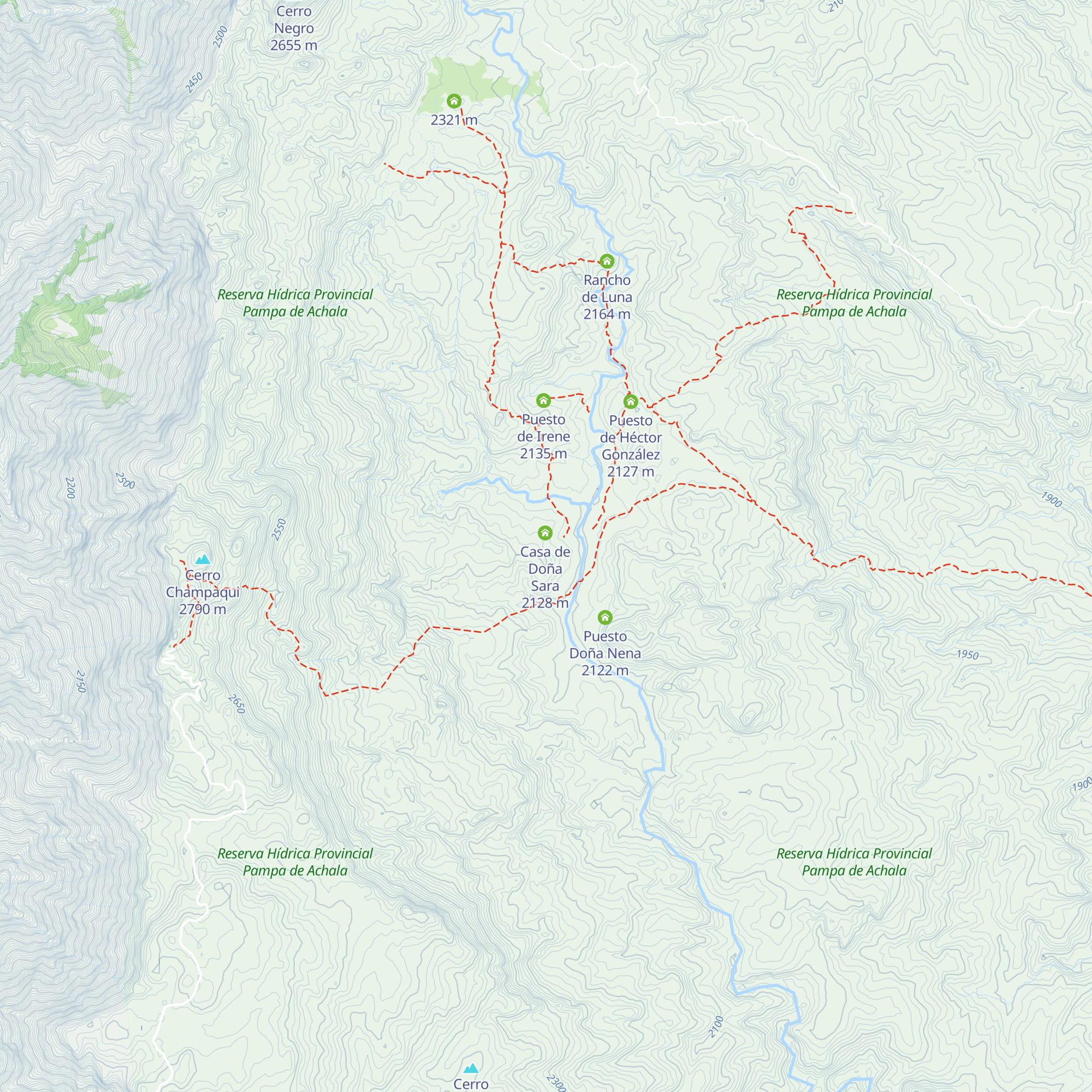 Refugio Gonzalez map