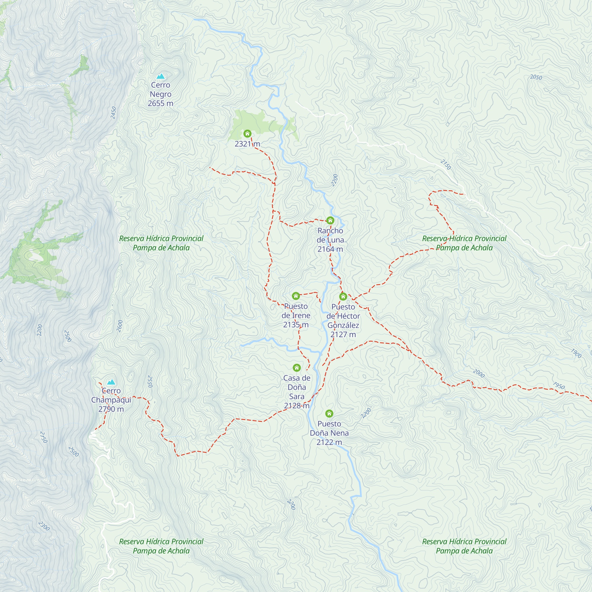 Puesto de Irene map
