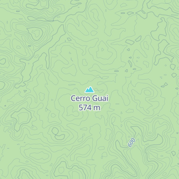Map of Cerro Guai