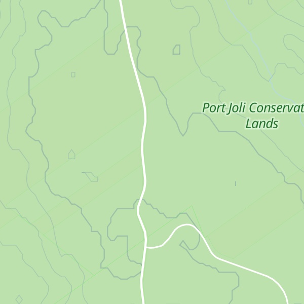 Map of Goose Hills